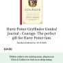 New Harry Potter The 4 Houses of Hogwarts Hardback Journals Image 9