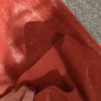 real leather suede red trousers Image 5