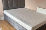 New Stylish Double 4ft, 4ft6, King 5ft And 6ft Superking Sizes Divan Beds Instock. Drawers And Optional Tufted Mattresses Available. Free Delivery
