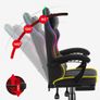 Huzaro Force 3.7 RGB Black Gaming Chair Ergonomic RGB Gaming Chair with Footrest Image 7
