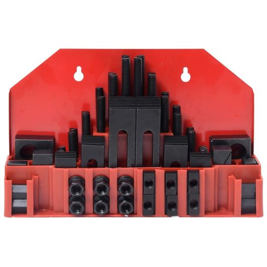 58 Pieces Clamping Set Steel T Slot M12