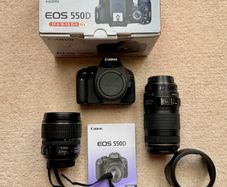 Canon EOS 550D Two Lens System