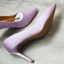 Lilac Dash Satin Pointed Stiletto Image 3