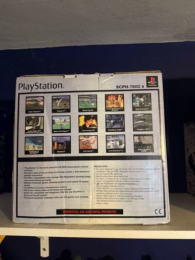 PlayStation 1 slim boxed