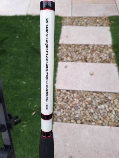 Penn squadron II 14 ft rod and penn rival 7000 reel