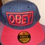 Brand New OBEY snapback cap - Red Image 2