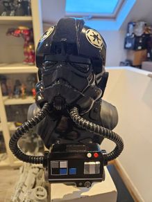 Star Wars Legends in 3D TIE Fighter Pilot 1/2 scale bust