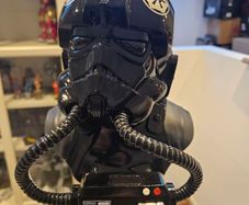 Star Wars Legends in 3D TIE Fighter Pilot 1/2 scale bust