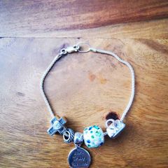 Tara's Diary Blessing bracelet with charms (silver 925)