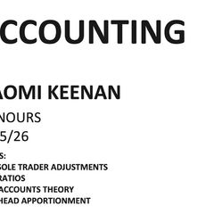 h1 accounting institute of education notes
