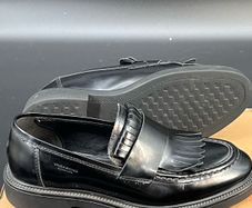 black loafer