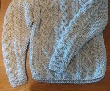 Aran jumper