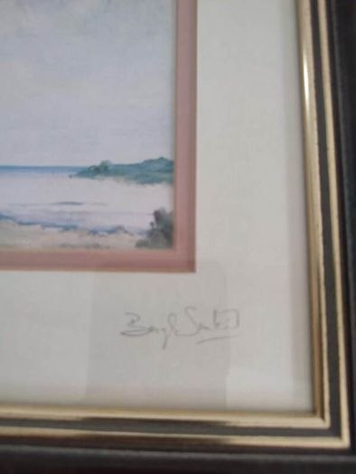 Set Of 4 Framed And Signed Photo Prints By Baryl Suitor Irish Artist.