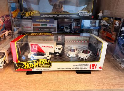 hot wheels Honda diorama