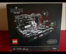 lego Star Wars Death Star trench run diorama 75329