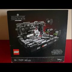 lego Star Wars Death Star trench run diorama 75329