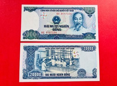 Viet Nam   20,000    Dong. 1991   Unc PICK  110a   )
