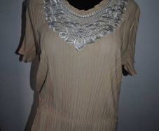 Brand new beige top size UK16 EU44 Postage included