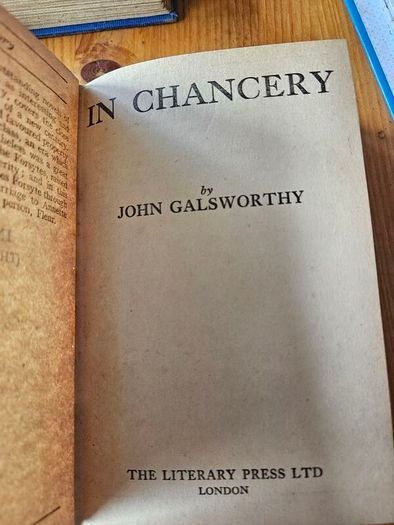 John Galsworthy. X 6 The Literary Press Ltd London 1930s Hardback In Good Condition.  See Photos For Same. Make Nice Edition To Any Library.