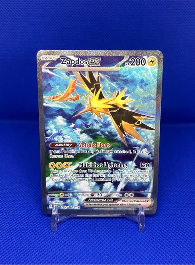 Zapdos ex 202/165