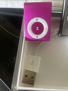 iPod and iPod clip