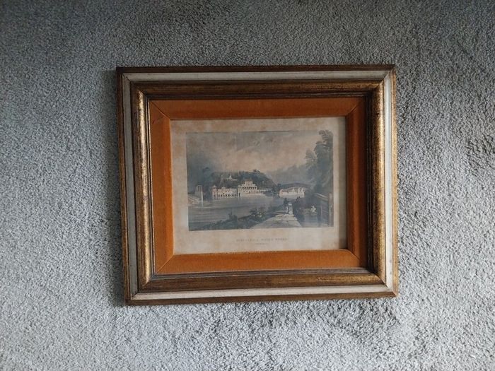 Vintage artwork and frames