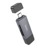 Hoco HB45 USB/Type-C 2.0 High-Speed Card Reader Metal Gray Image 3