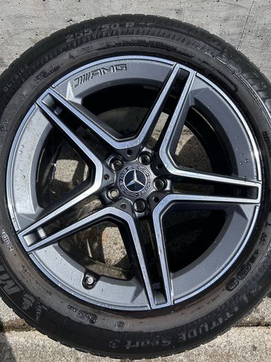 Genuine Mercedes AMG GLC 19" Alloy Wheels - TPMS Included, Staggered