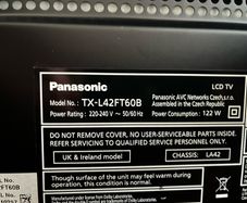 Panasonic 42" LED Tv
