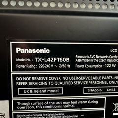 Panasonic 42" LED Tv