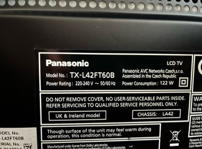 Panasonic 42" LED Tv