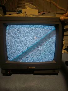 Mitsubishi 14" CRT tv