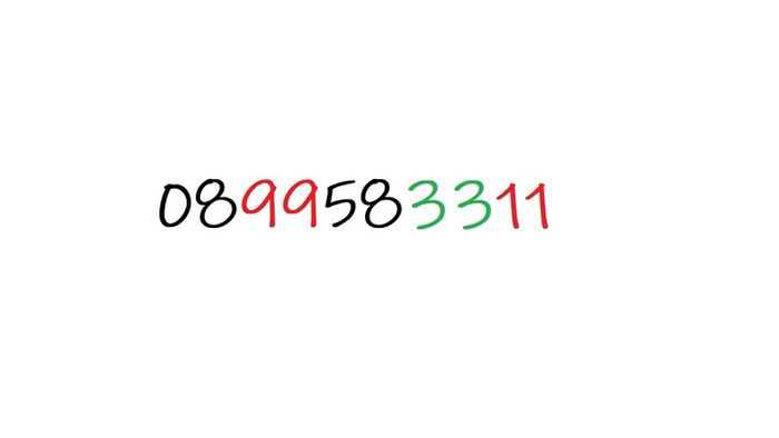 New VIP Gold Lucky Memorable Number Sim Card