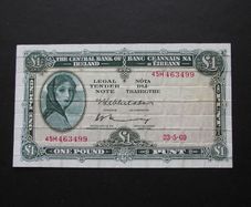 1969 Lady Lavery One Pound
