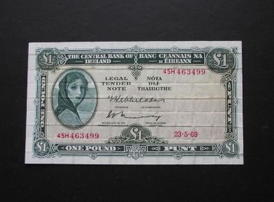 1969 Lady Lavery One Pound