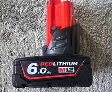 milwaukee m12 6ah battery