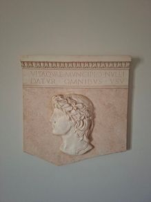 Roman style wall hanging