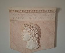 Roman style wall hanging