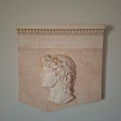 Roman style wall hanging