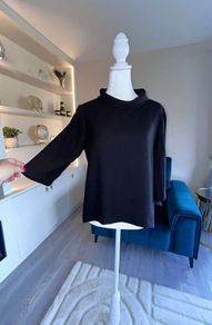 Ladies Black Blouse from River Island. Size UK 8 / EU 36