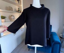 Ladies Black Blouse from River Island. Size UK 8 / EU 36
