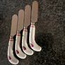 Laura Ashley Floral Heritage 4-Piece Butter Flatware Set Image 2