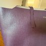 Furla Aubergine Saffiano Leather Bag Image 4