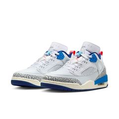 Air Jordan Spizike Low Blue Void uk 12
