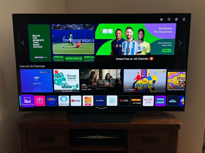 LG smart OLED tv 55 inch