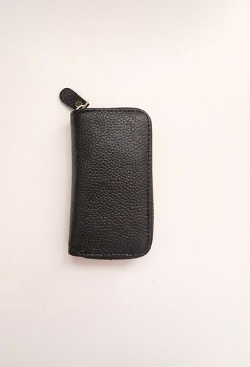 Leather Keychain Car Key Case Bag for Keys Organizer Money Card Holder Pouch