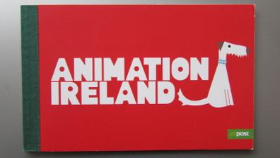 Irish Animation 2015.Stamp Booklet.4 se-tenant panes.MNH.