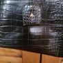 PETA + JAIN Saint Tote Bag in Black Croc Image 2