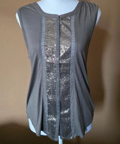 Blouse with sequin - American Eagle Outfitters