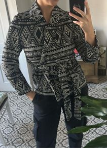 H&M Aztec print cardigan